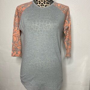 LuLaRoe Randy Paisley Long Sleeve Top